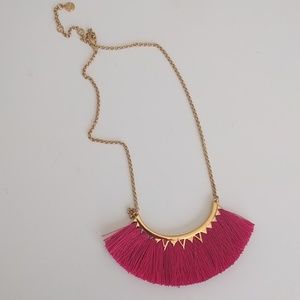 Eden fringe necklace